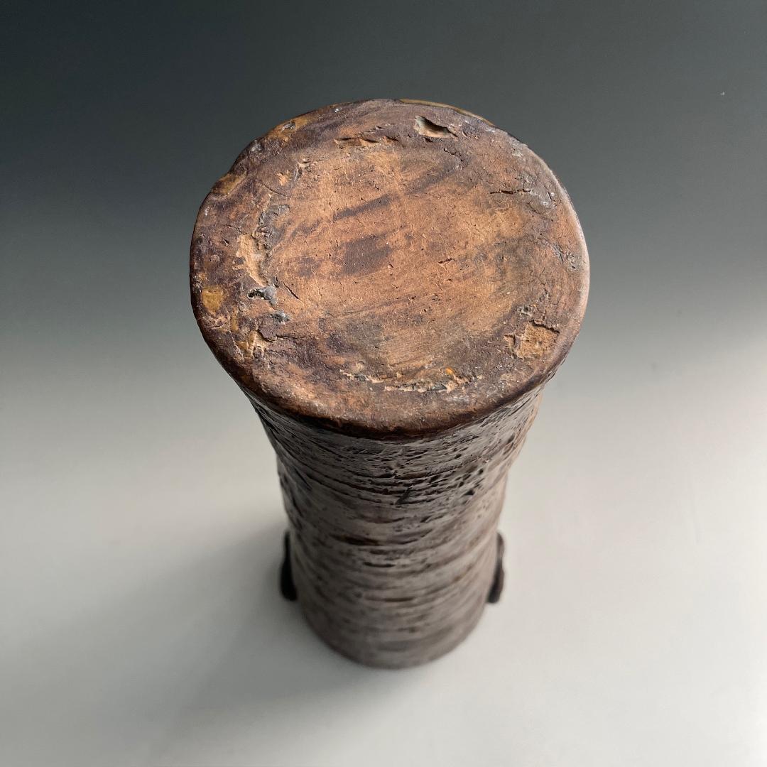 花器 耳付花入 陶器 民藝 伝統工芸 SN25