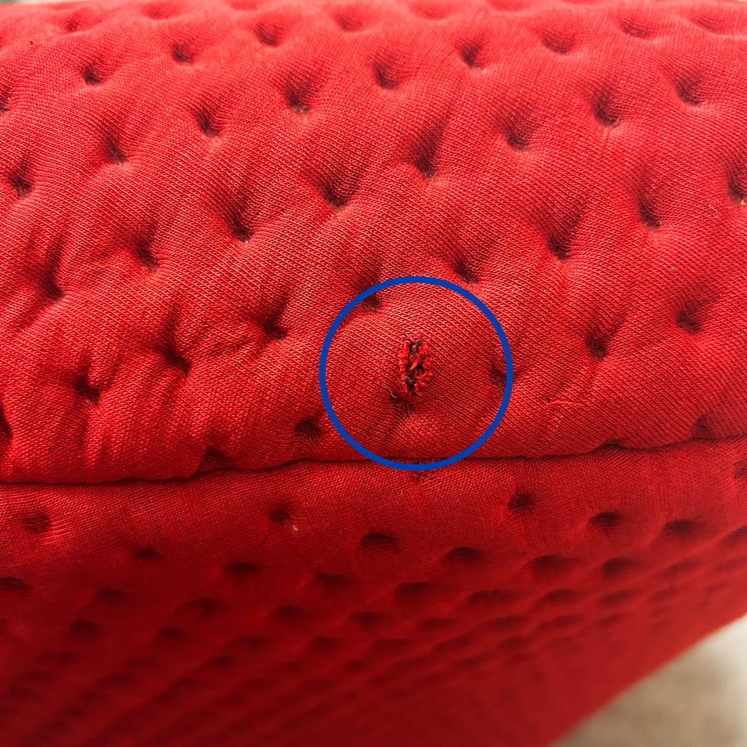 【送料無料】リーンロゼ プルム 2Pソファ レッド MAXI生地！