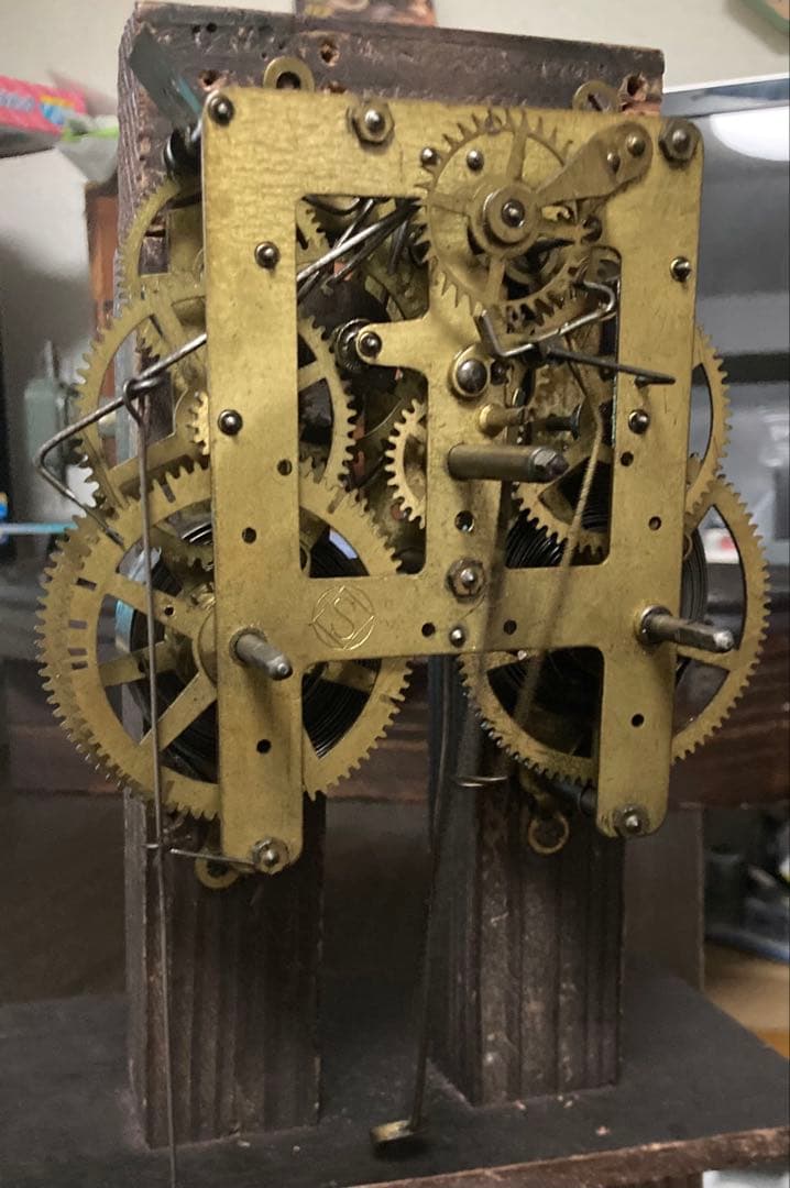 精工舎 ダルマ時計 四つ玉 8日巻 稼働中