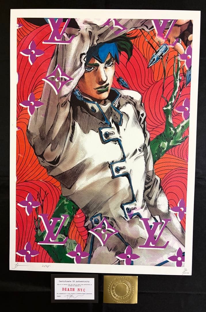 世界限定100枚 DEATH NYC アート ポスター jo23