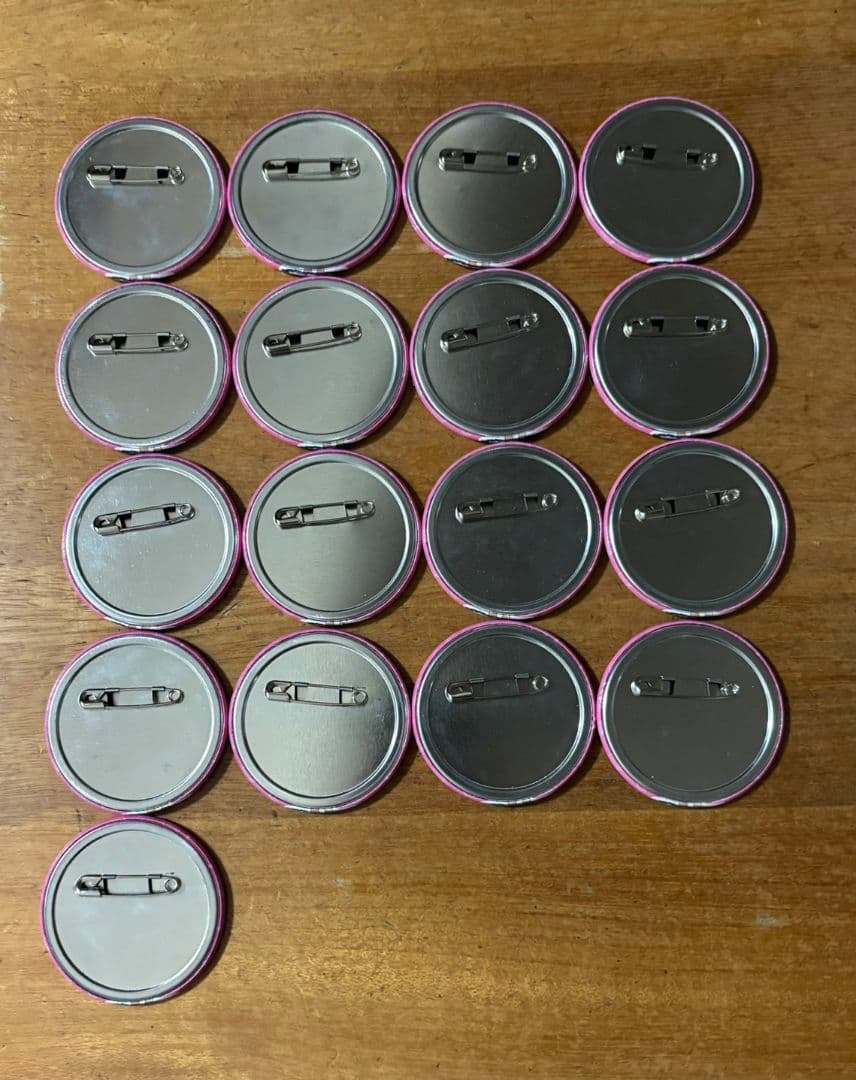 2023　缶バッジ　からぴち　のあ