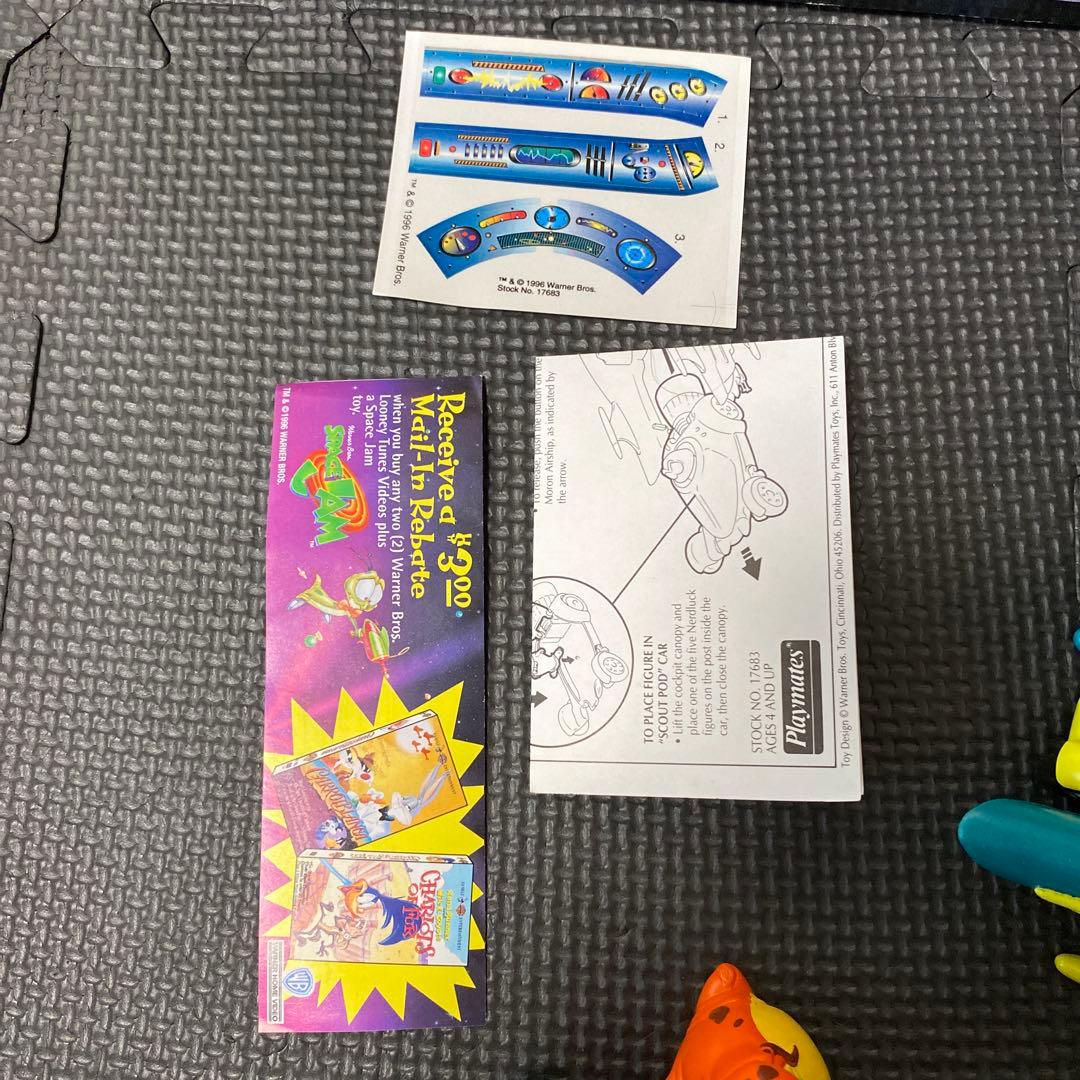 希少　Moron Airship space jam Warner Bros