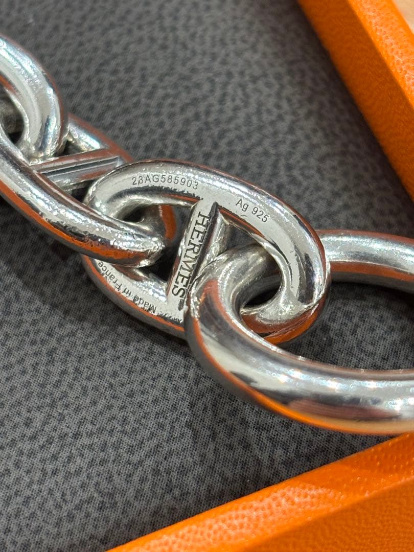 HERMES / エルメス シェーヌダンクル TGM12コマ 付属品完備