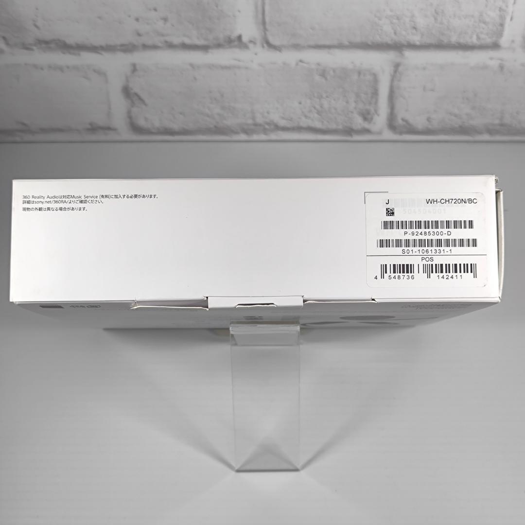 【ほぼ新品】SONY ワイヤレスヘッドホン WH-CH720N ブラック