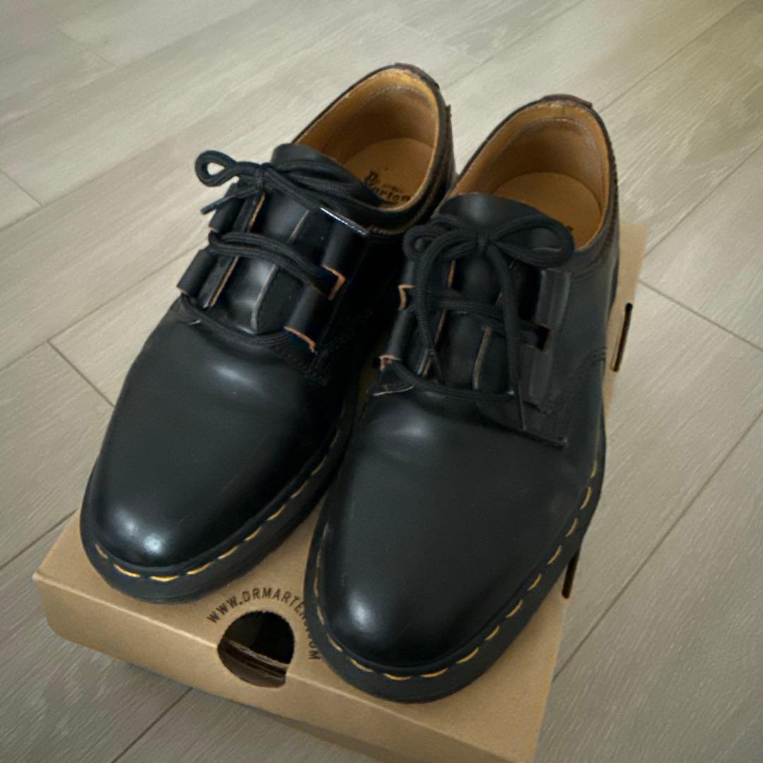 靴 Dr.Martin 1461 GHILLIE 22695001 BLACK
