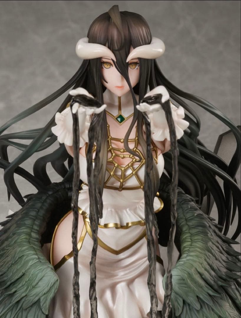 【未使用】アルベド 白ドレスver. 1/7スケールフィギュア