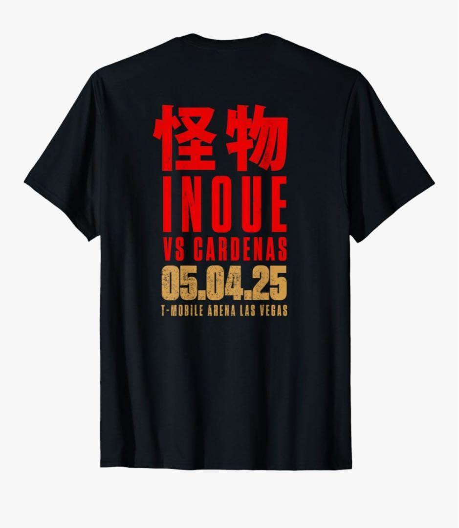 Lサイズ怪物 Tシャツ INOUE vs CARDENAS 05.04.25
