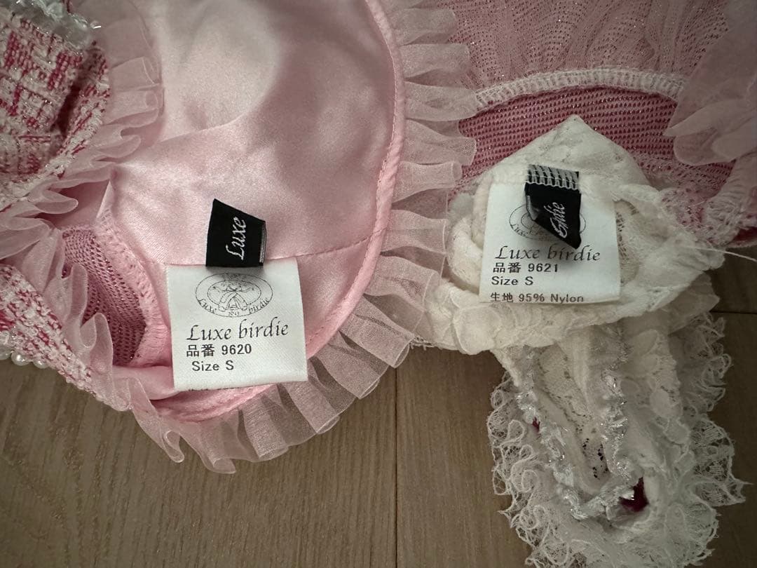 luxebirdieアデルSワンピジャケットバレッタ3点セットリュクスバーディ