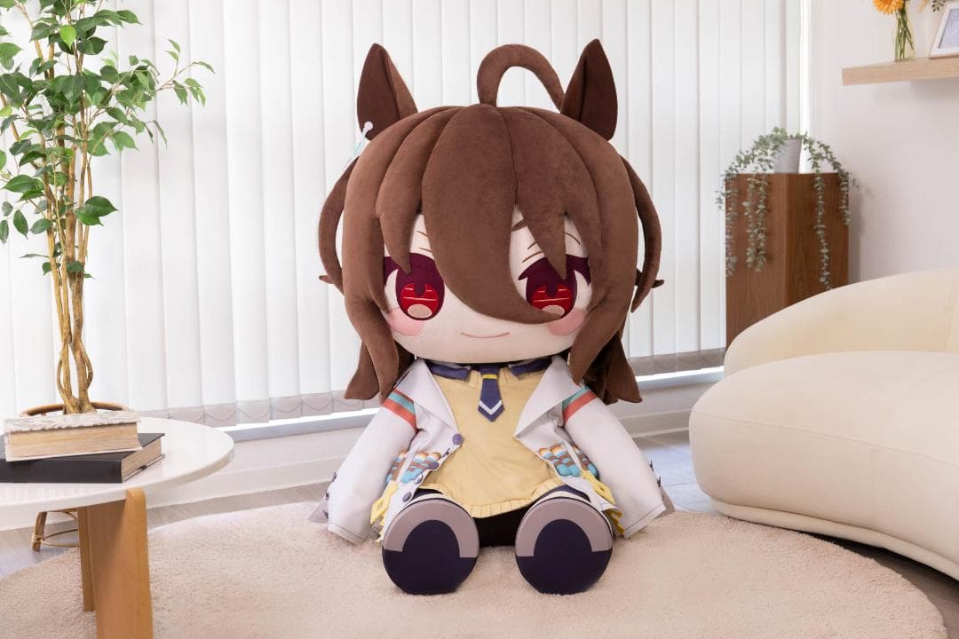 どきゅーと　アグネスタキオン　ウマ娘　超特大ぬいぐるみ　フィギュア　限定商品