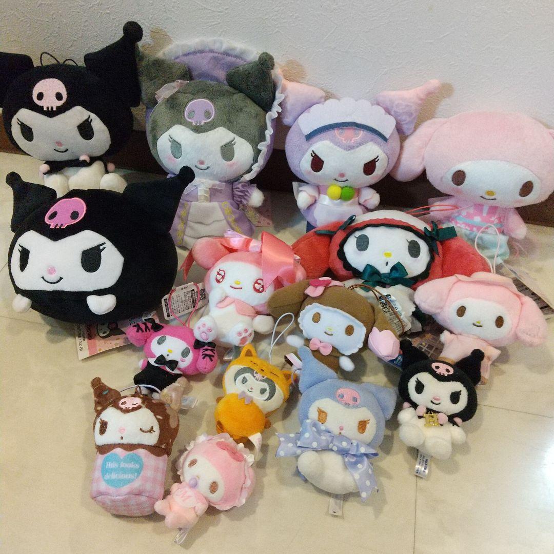 美品　マイメロ　クロミ　ぬいぐるみ　セット