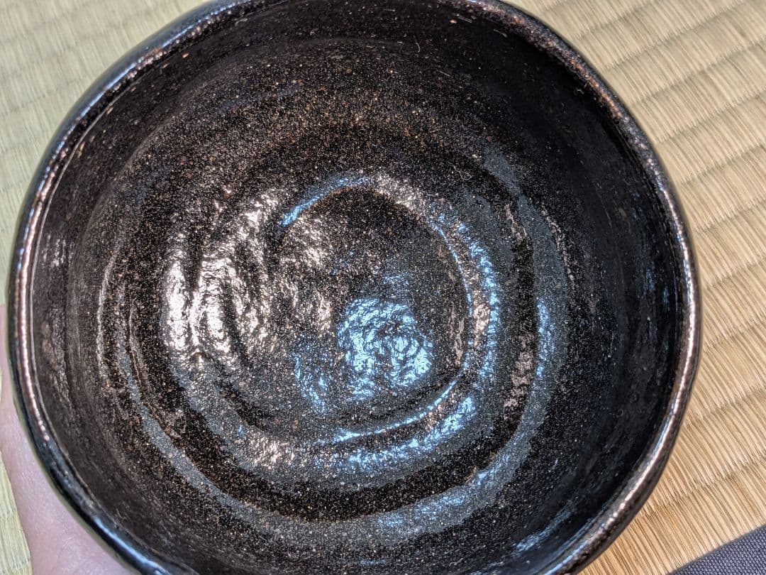 【上作】【特別セット】八代、十代大樋長左衛門　喜寿　黒茶碗　セット