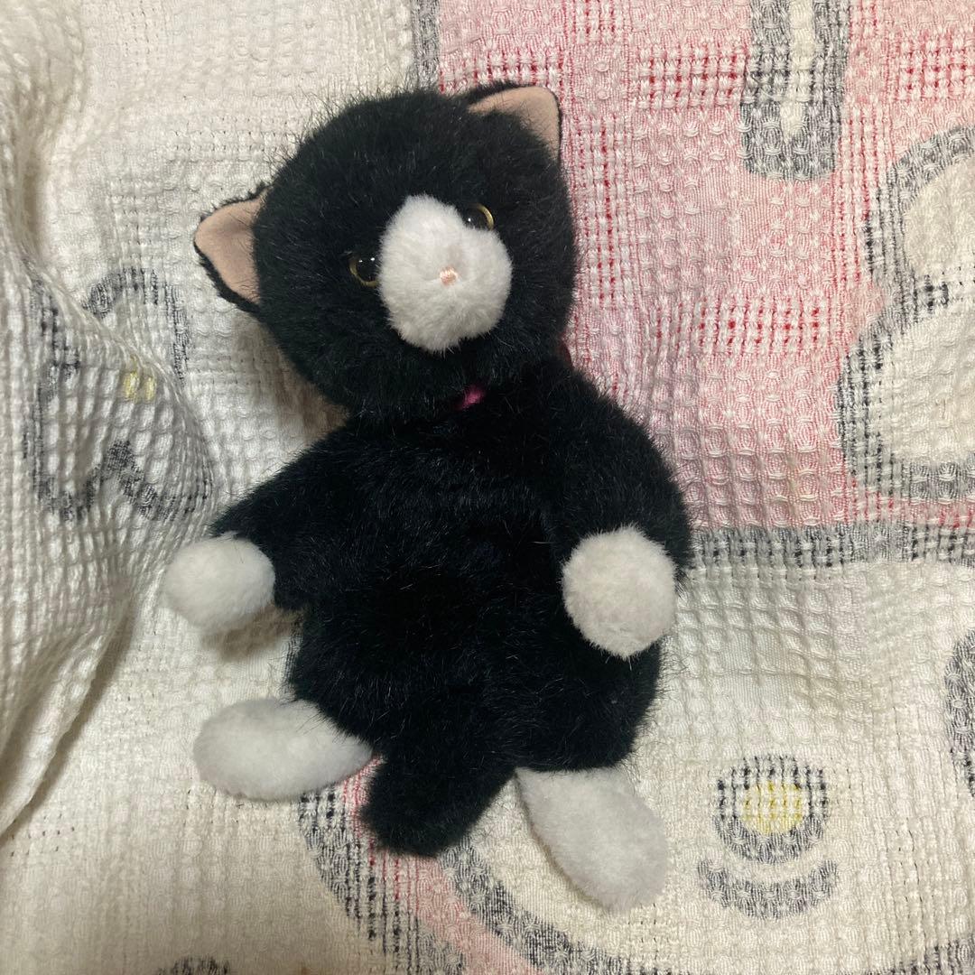 モンスイユ　 MAY BLUE シャム猫シリーズ　黒猫 ぬいぐるみ