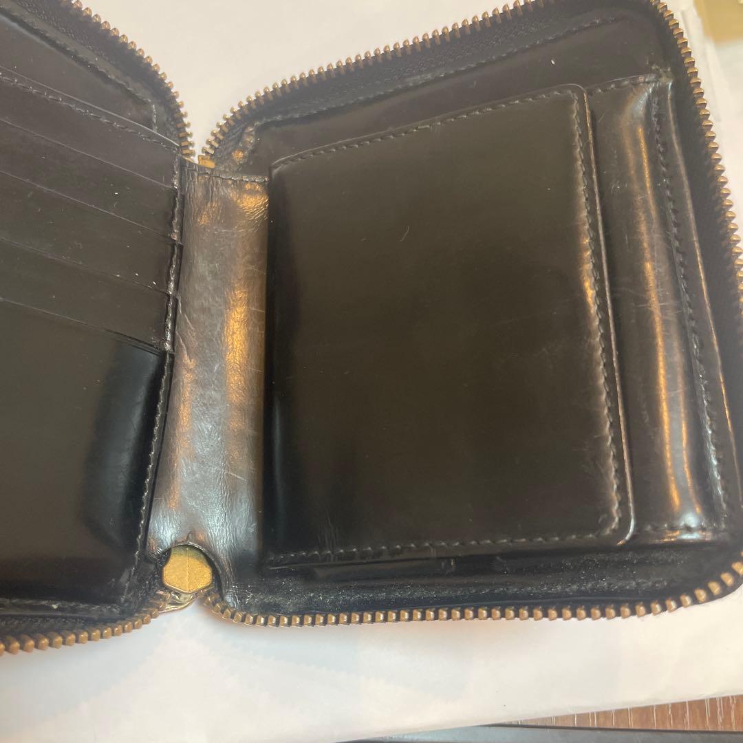 COMME des GARCONS/コムデギャルソン 二つ折り財布 ポルカドット