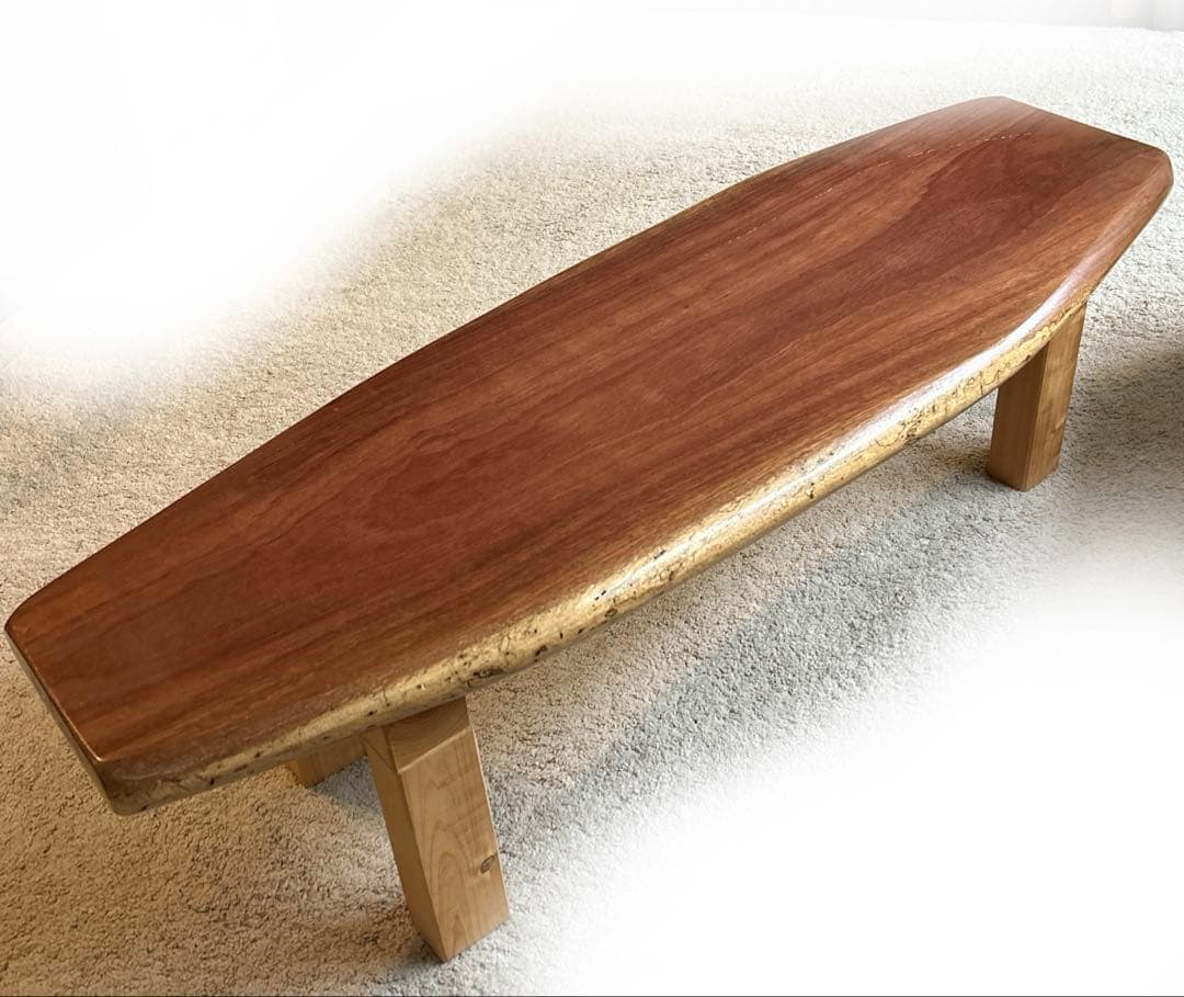 パープルウッド　コーヒーテーブル　希少