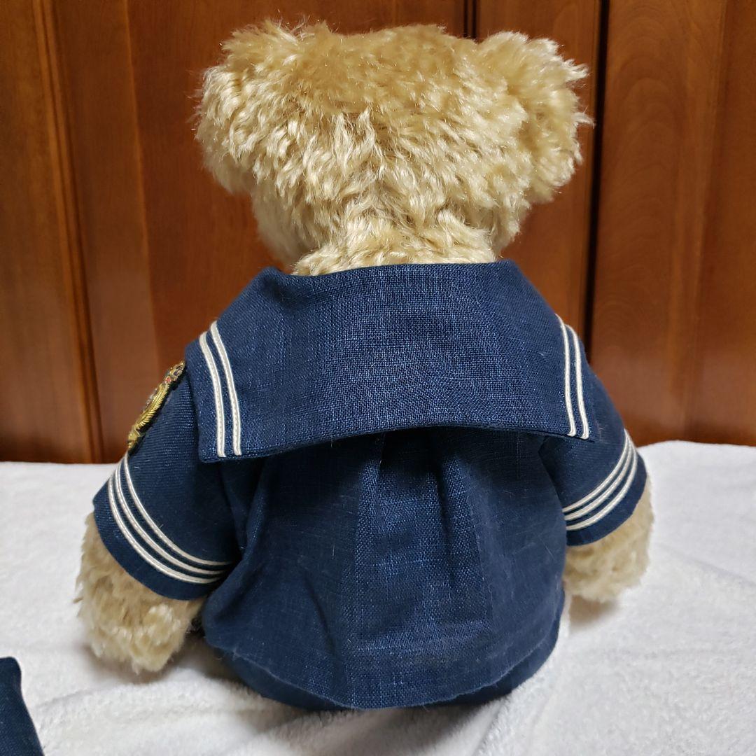 テディベア　約42cm　アーティストベア　セーラー服のベア　国内作家さま