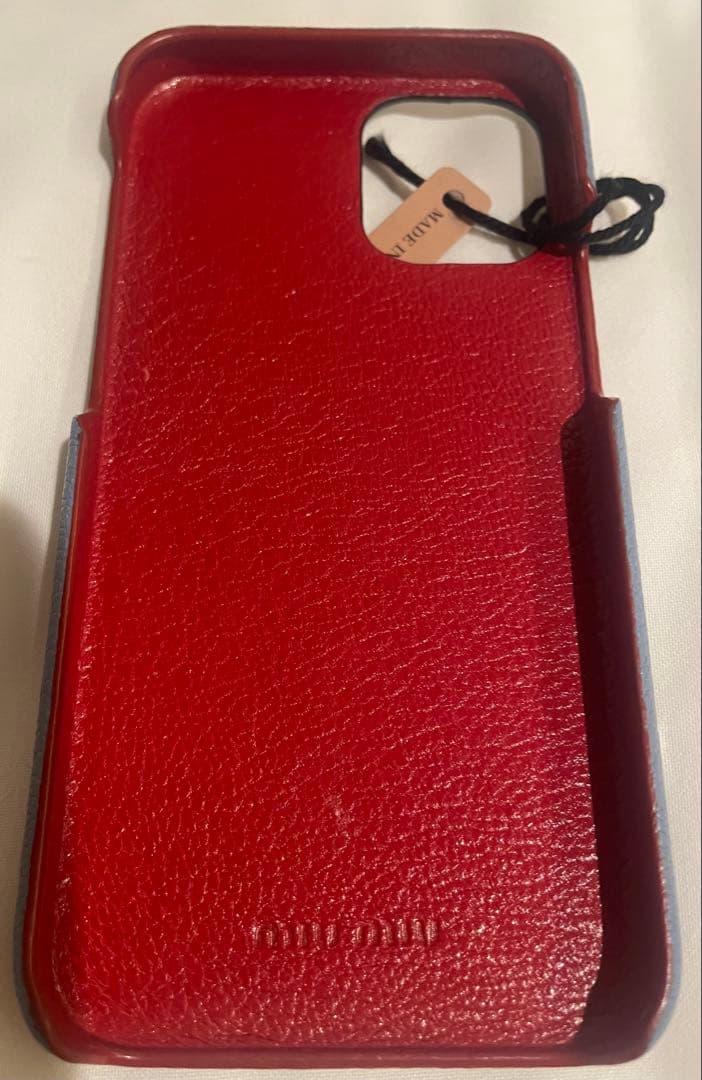 miumiu iPhone12 mini ケース