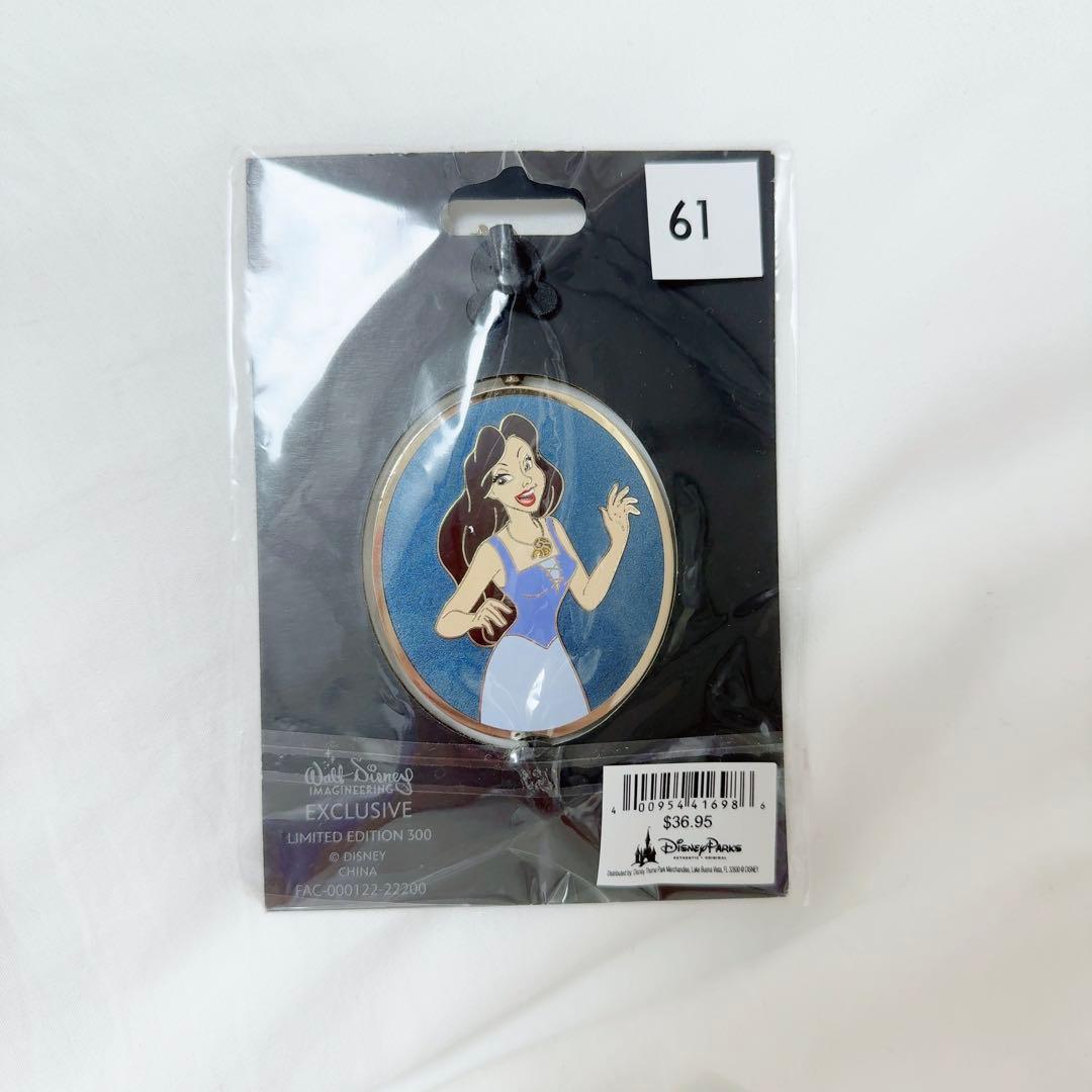 海外　ディズニー　ピンバッジ　アースラ　アリエル