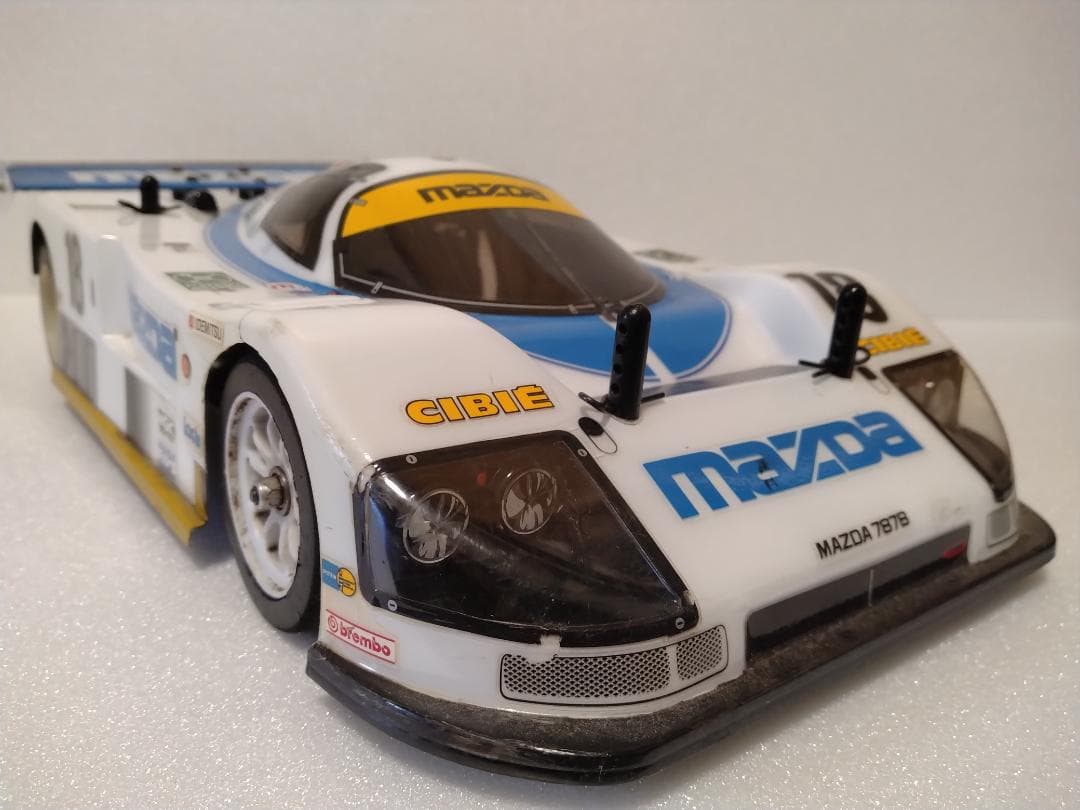 【価格見直し】タミヤ　RM-01　マツダ787B　スペアボディ・パーツ付き