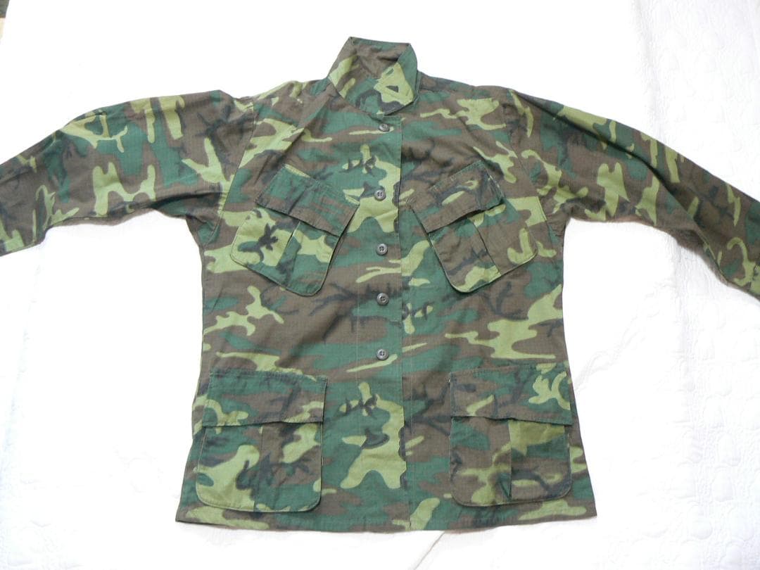ＵＳーＡＲＭＹ　ジャングルファティーグ　グリーンリーフ　M-Sサイズ　状態良好