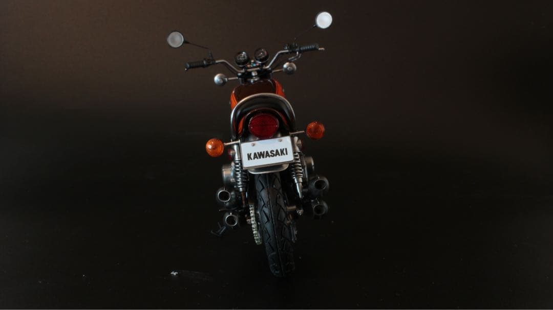 アオシマ 1/12 KAWASAKI Z2 750 RS 完成品