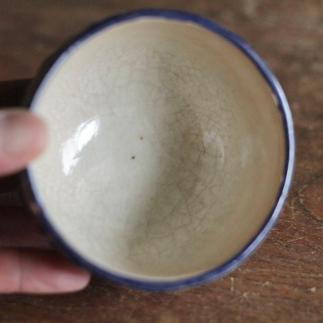 京焼 泰山与平衛 色絵 茶碗 茶道具 古美術 古道具 アンティーク