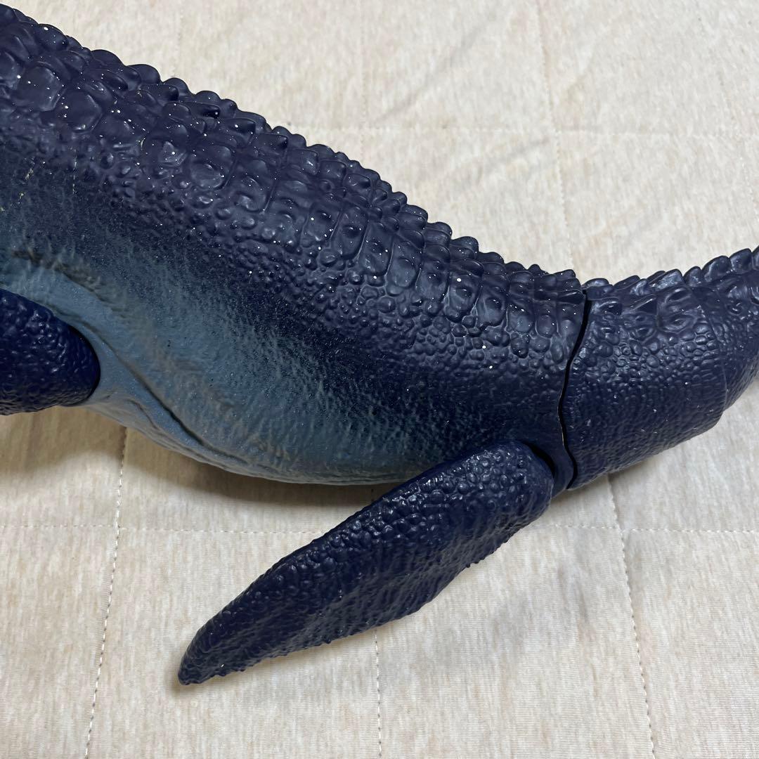 恐竜フィギュア スーパービッグ インドミナスレックス　モササウルスセット　マテル