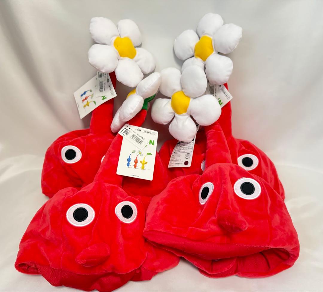 ピクミン なりきり帽子 コスプレ 全3種×8セット Pikmin 24個セット！
