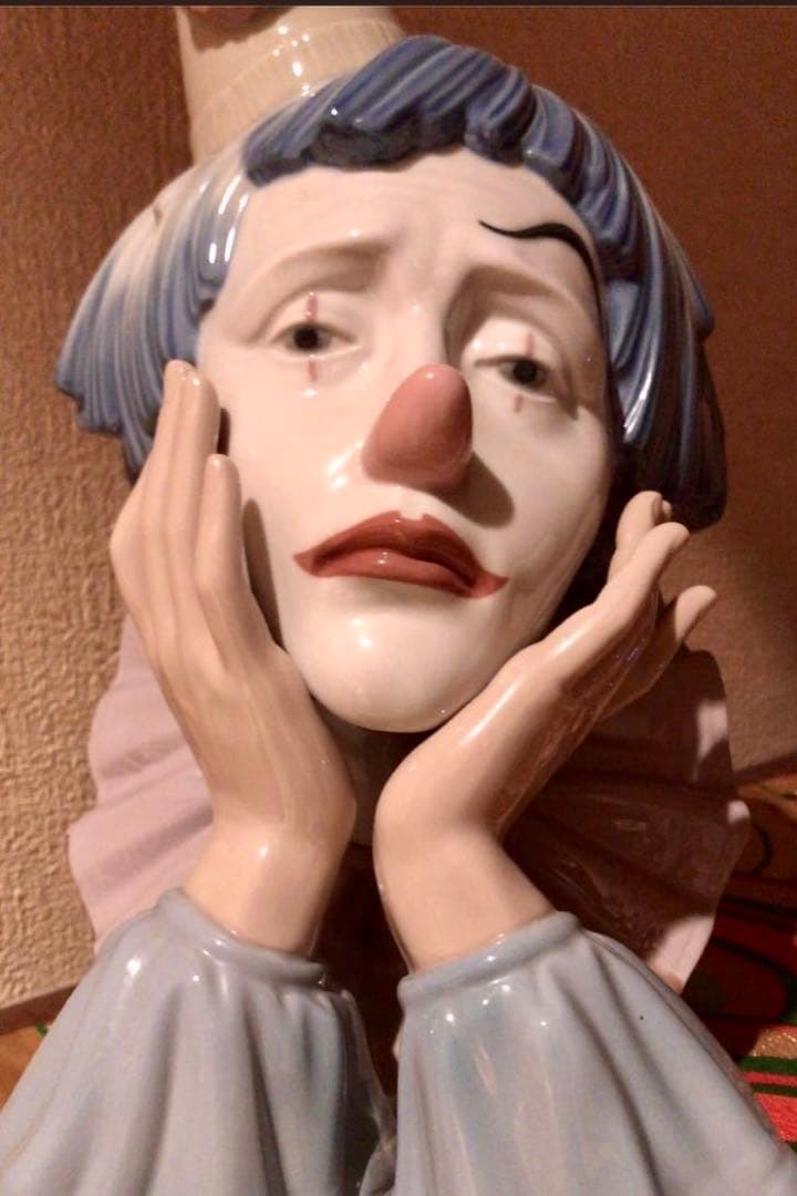 LLADRO ピエロ　ジェスター クラウン  磁器  2000年製造中止　箱付き