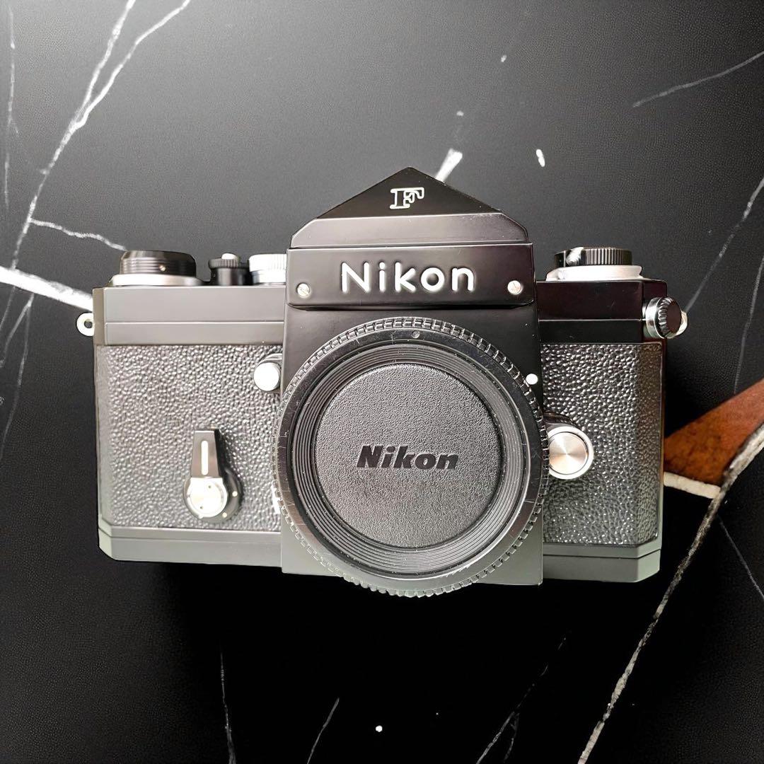 【OH済×コレクターズ未使用品】ニコンFアイレベル　　希少ブラックボディ