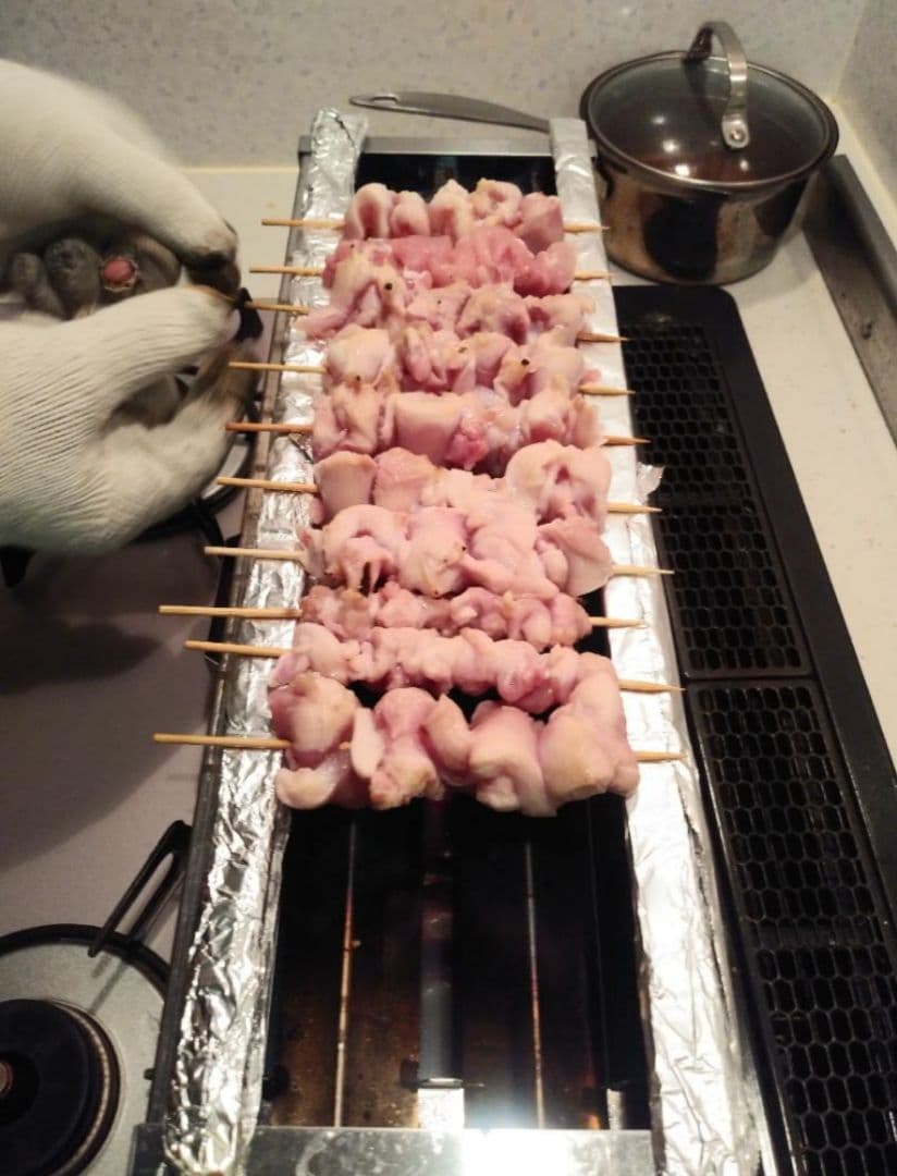 ５日以内に発送します ★ 焼き鳥焼器★団子やき鳥学園祭★イベントキッチンカーY8