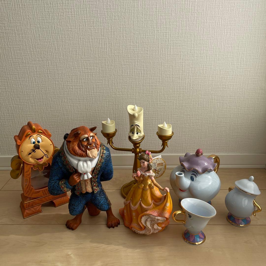 美女と野獣 Disney フィギュアセット