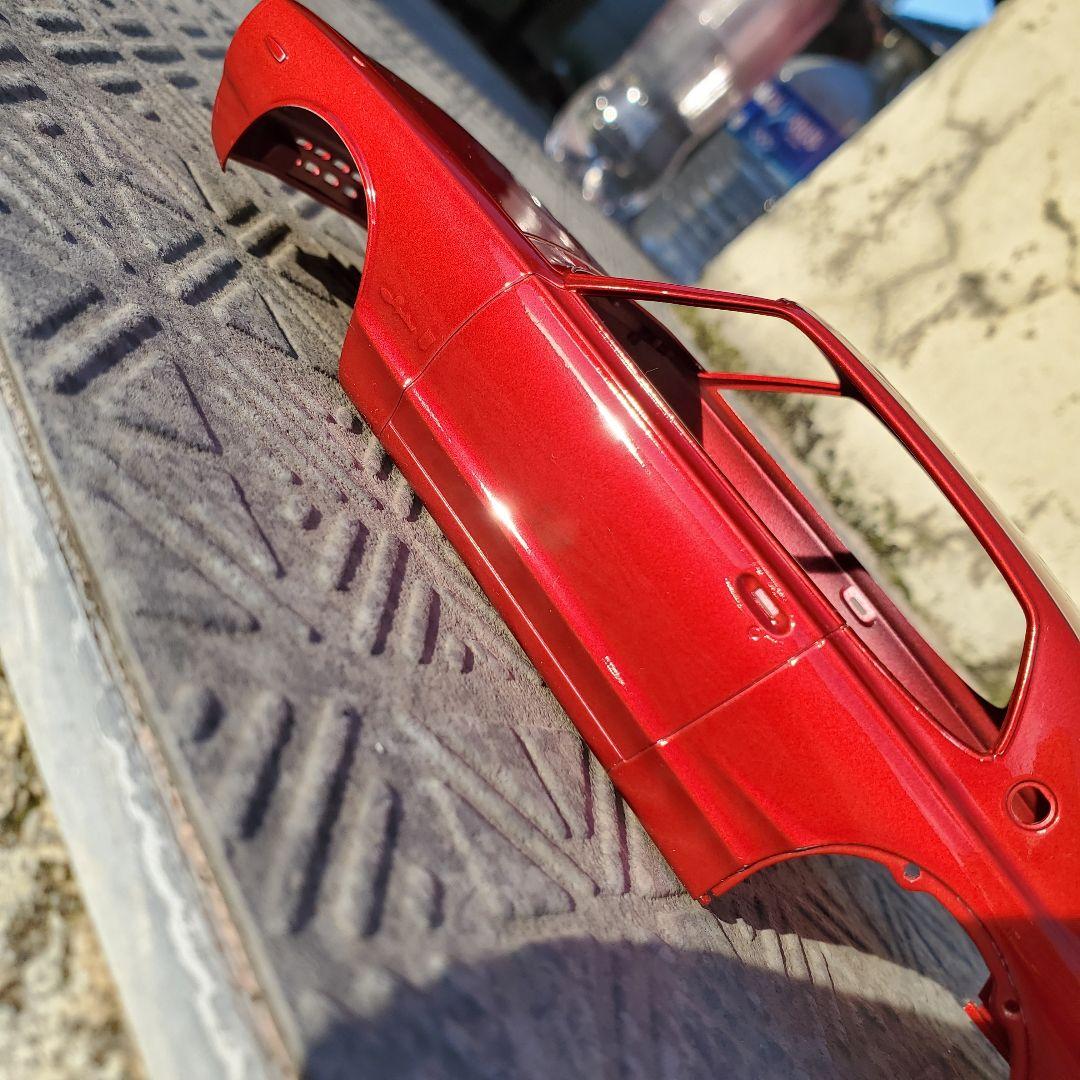 アオシマ　楽プラ　キャンバー加工　GTR ハコスカ 1/24　日産スカイ　完成品