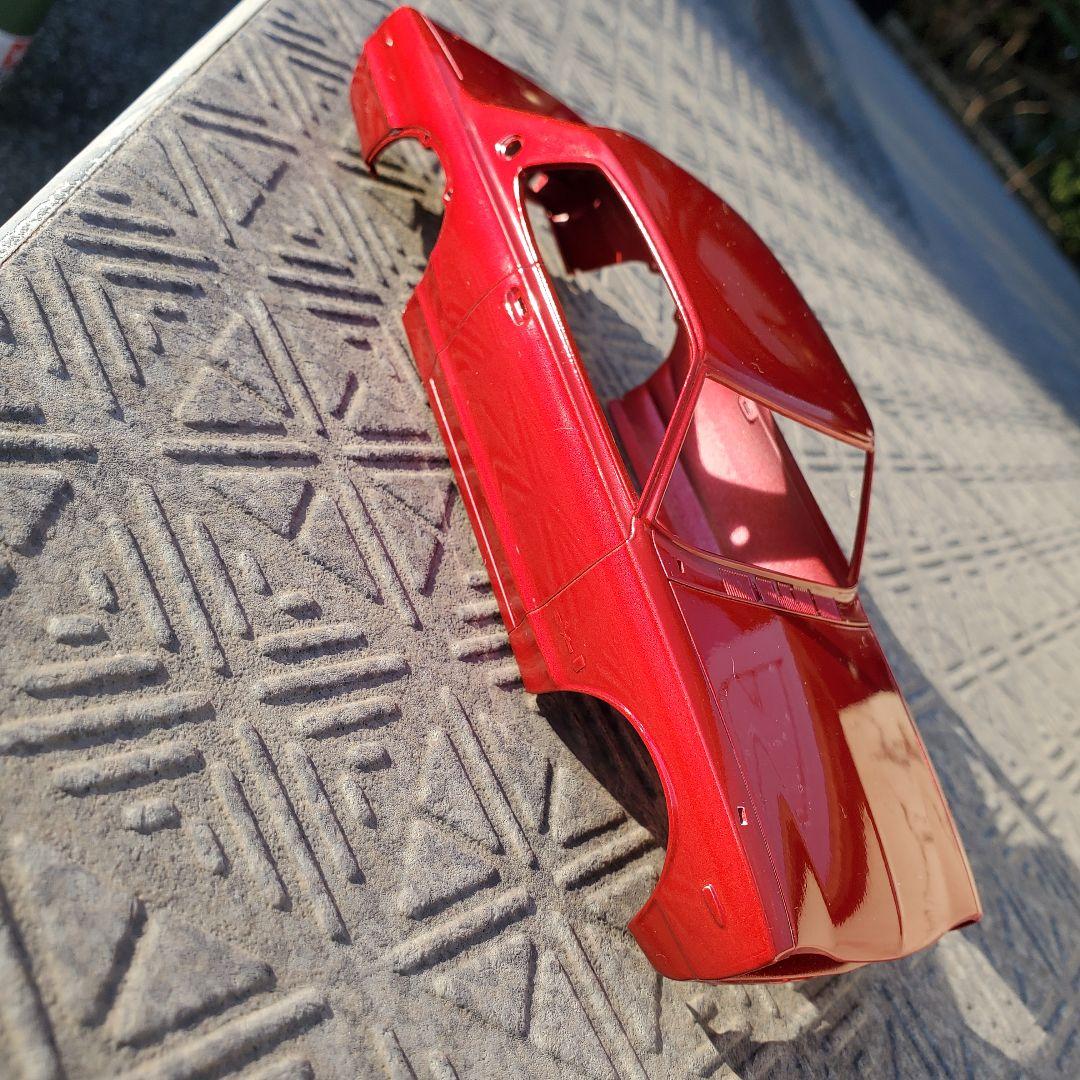 アオシマ　楽プラ　キャンバー加工　GTR ハコスカ 1/24　日産スカイ　完成品