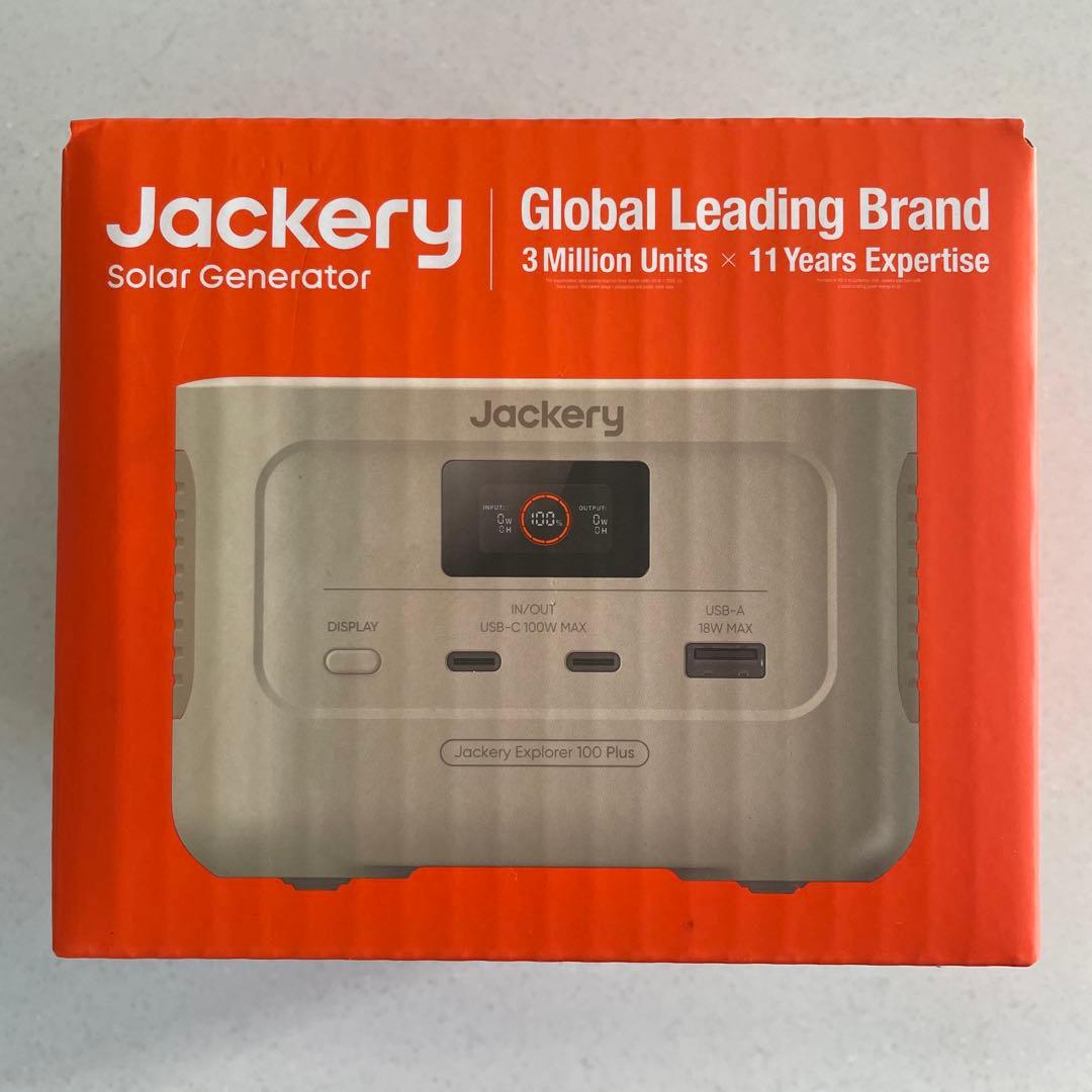 Jackery Explorer 100 Plus ポータブル　新品