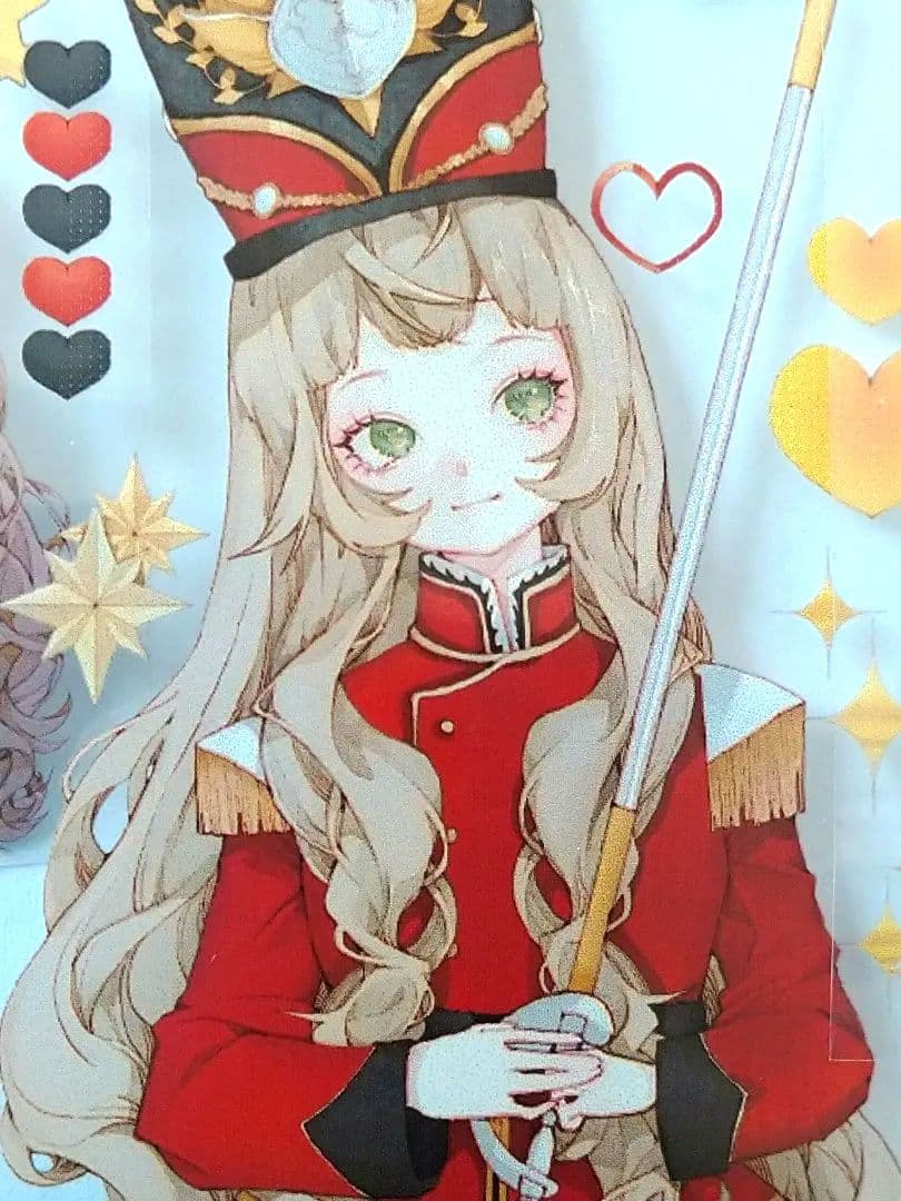 ✩のこり１✩J65＃小兔兵進行曲(PET)切り売り海外人物マステ女の子