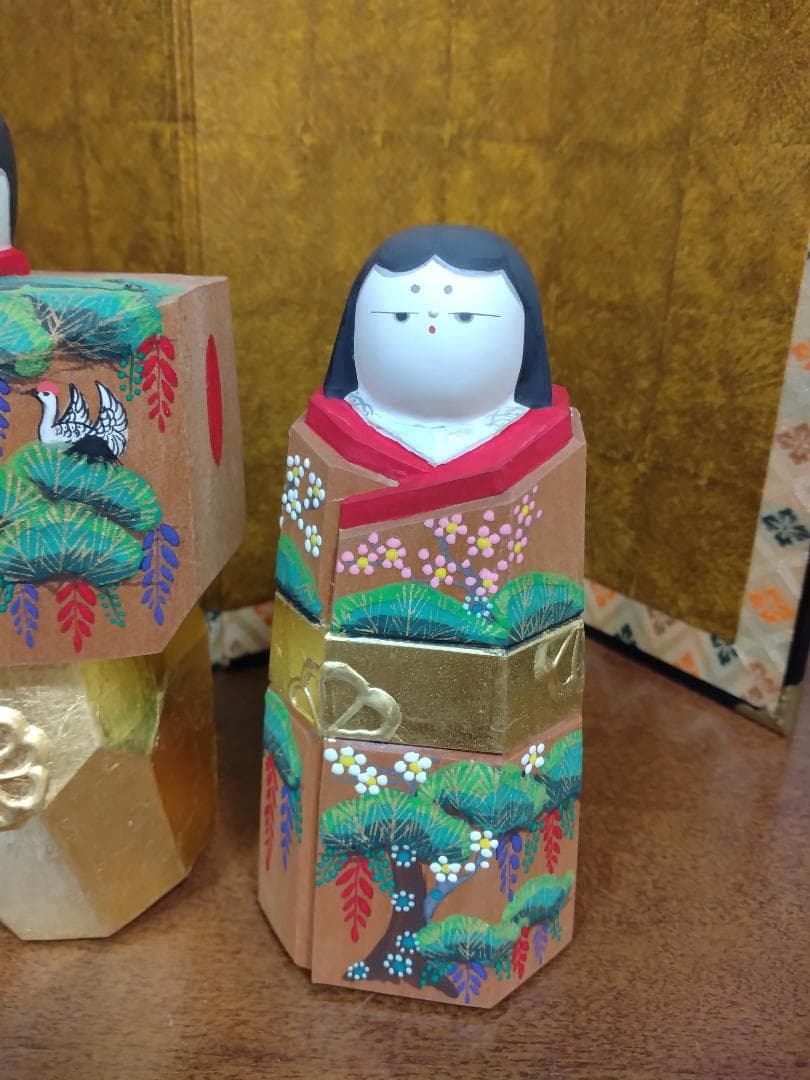 奈良一刀彫　鎌田麦風