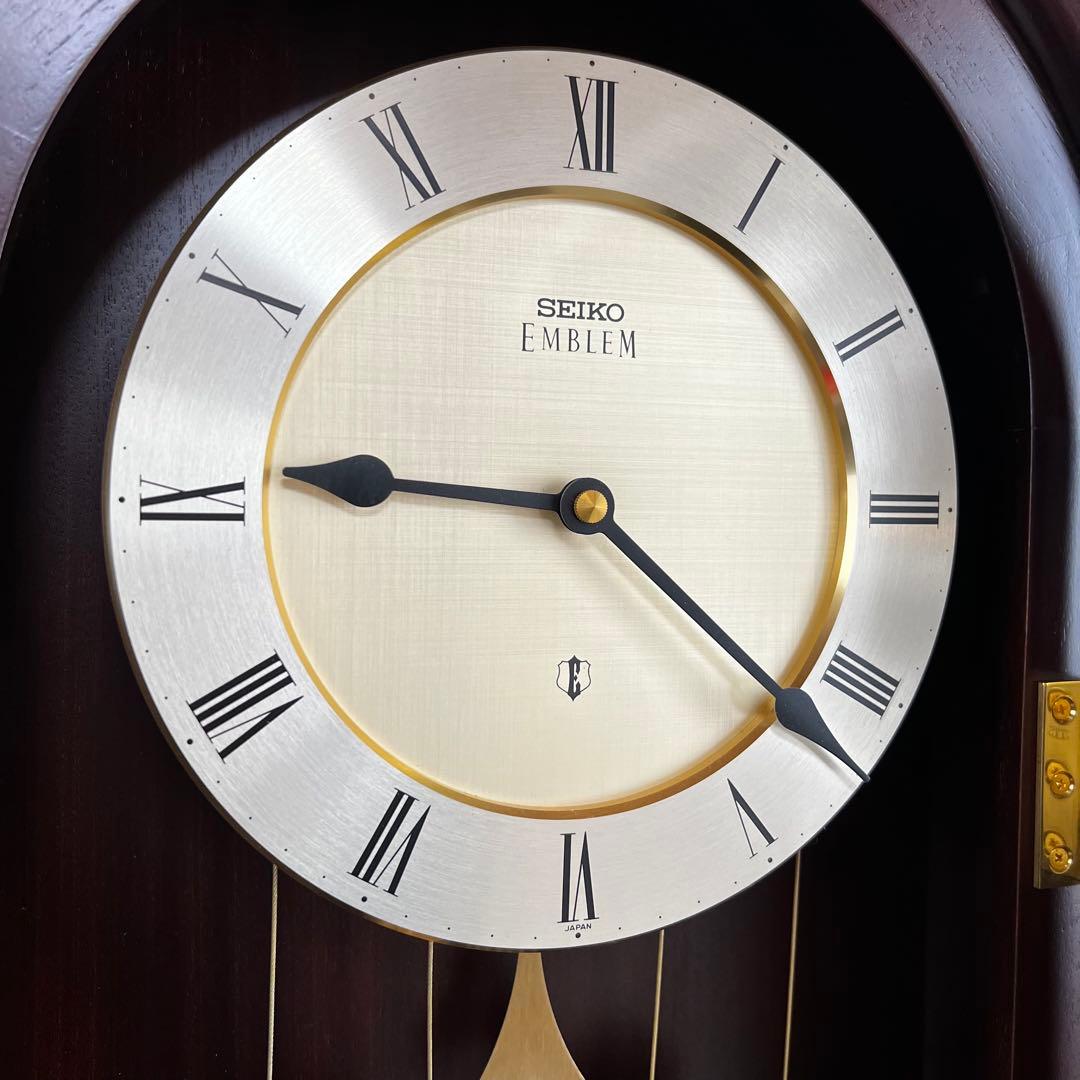 SEIKO EMBLEM 振り子 時計 HS304B