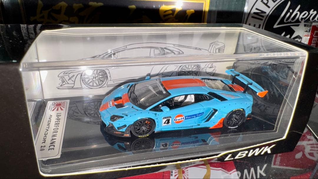 リバティウォークLamborghini Aventador ミニカー