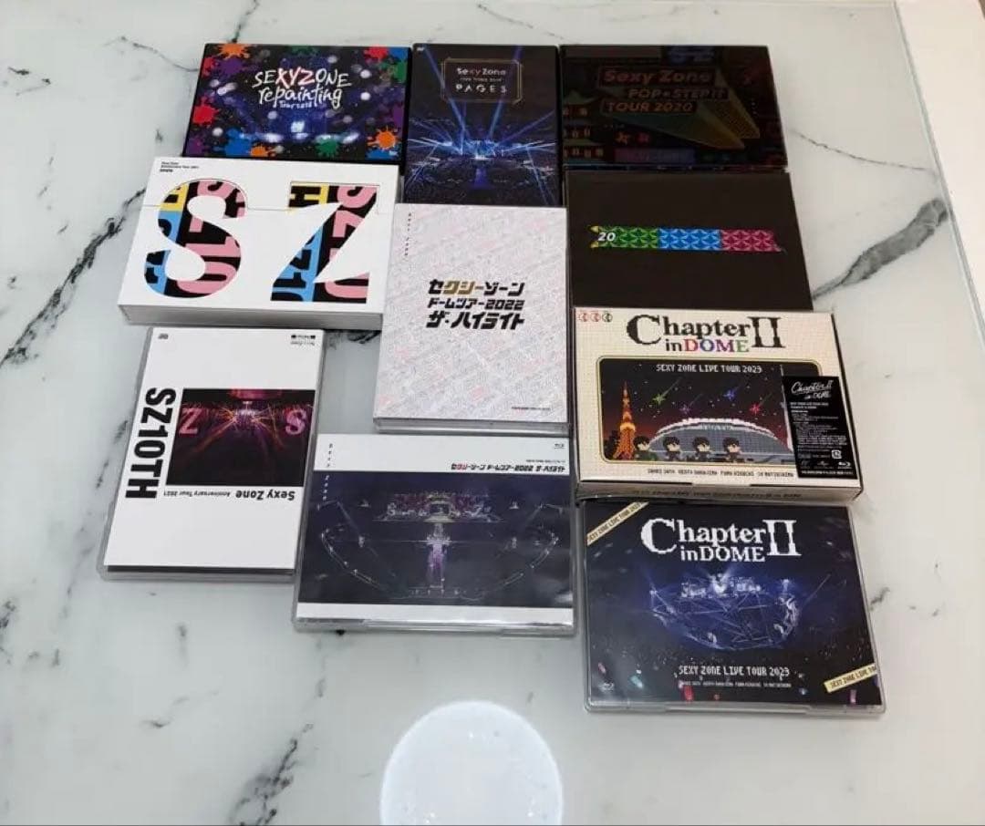 urusan専用 美品！SexyZone LIVE DVD Blu-ray 9点
