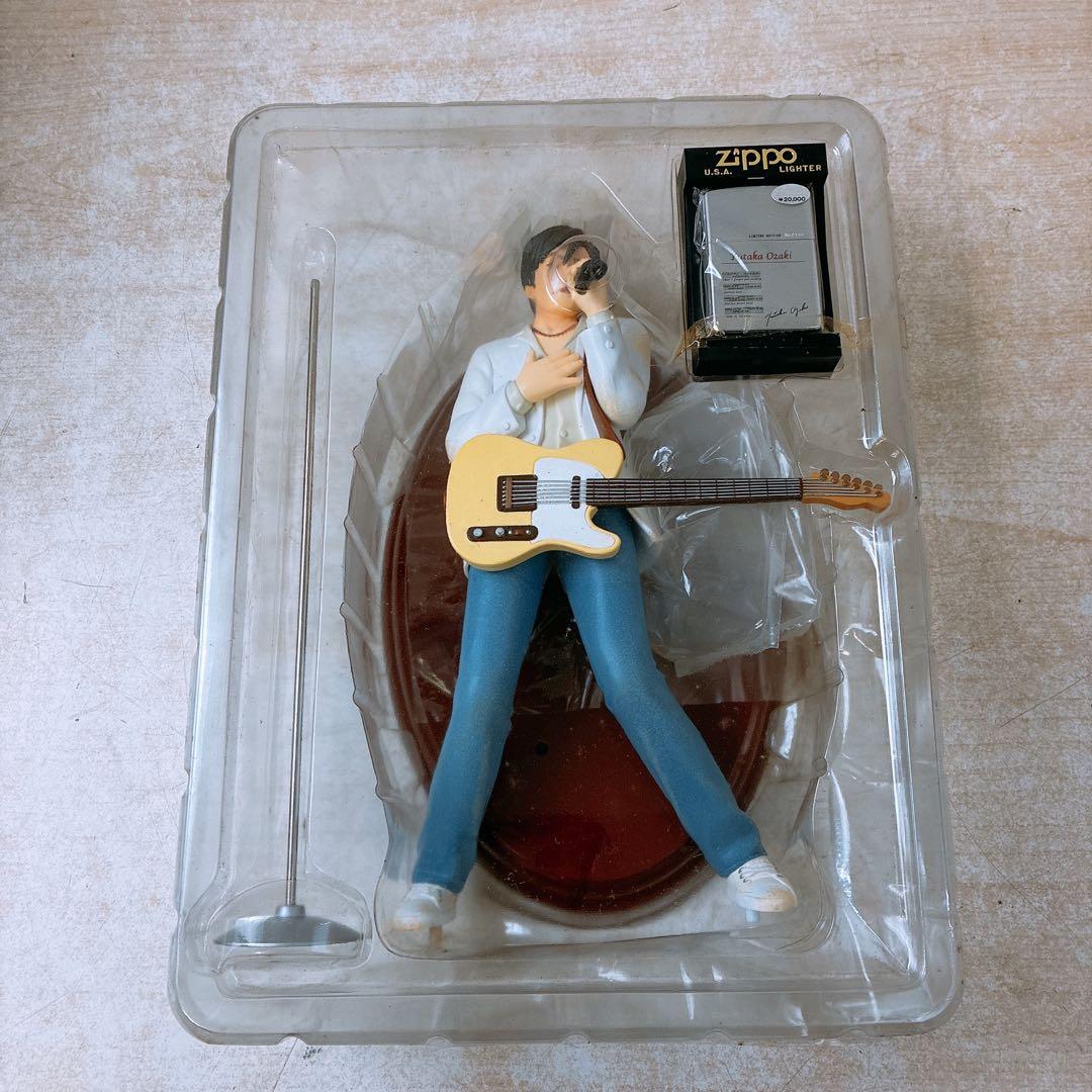尾崎豊 ジッポライター付フィギュアセット 限定品 箱入 自宅保管品