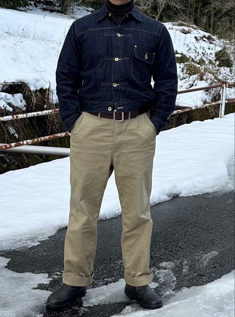 【着画あり】フィグベル　Officer Trousers Wide