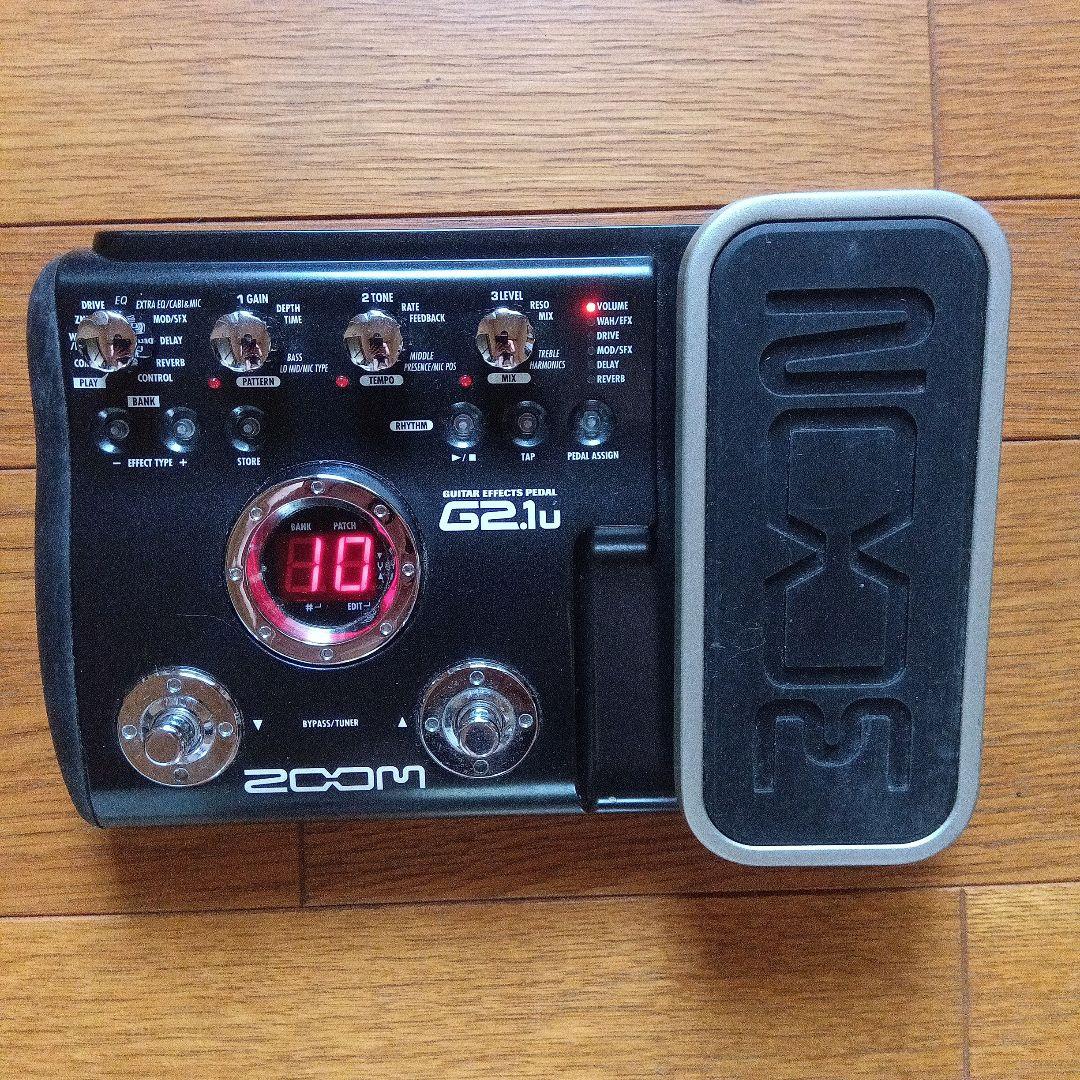 ZOOM G2，1u　アダプター無し　各種マニュアル有り　外箱キズ有り