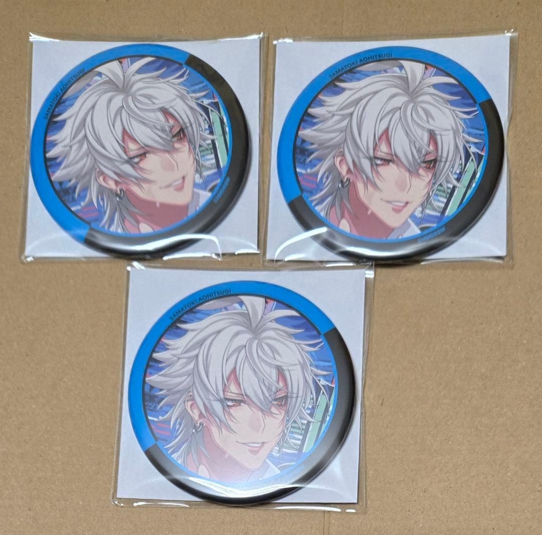 ね*あ様 ヒプマイ　ヒプノシスマイク　リバイバル　左馬刻　缶バッジ