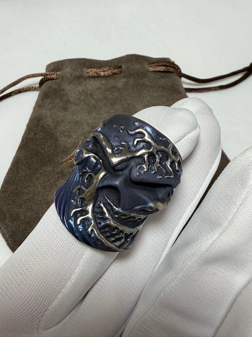 スターリンギア KANAGAWA パンチャー リング チタンブルー 希少