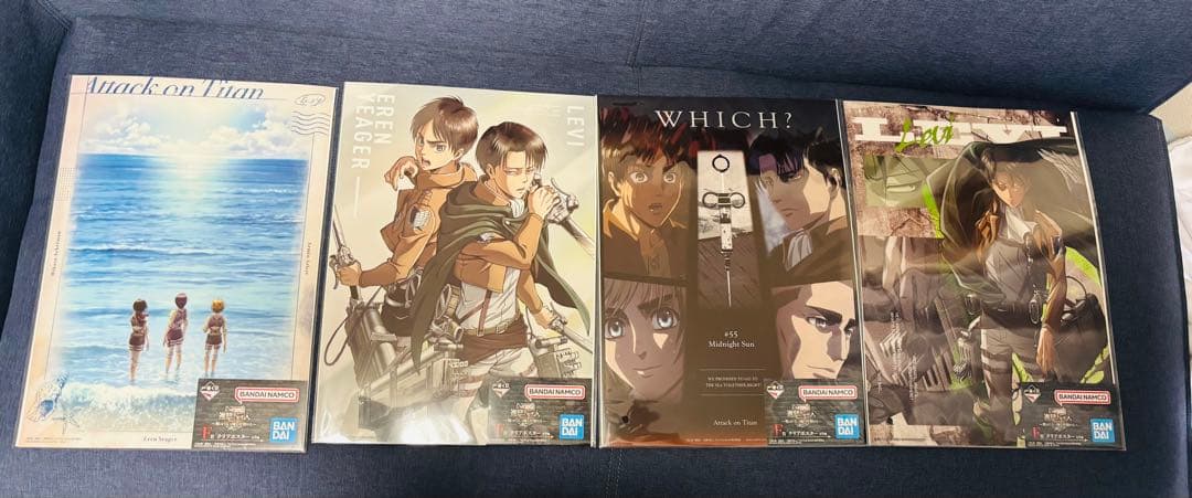 進撃の巨人 一番くじ A賞 B賞 ラストワン フィギュア ポスター付き