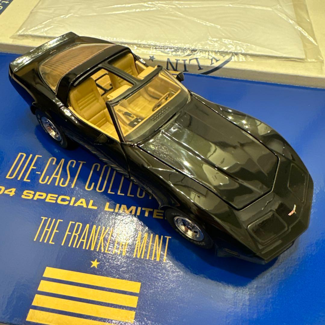 1/24 フランクリンミント 1980 コルベット ミニカー