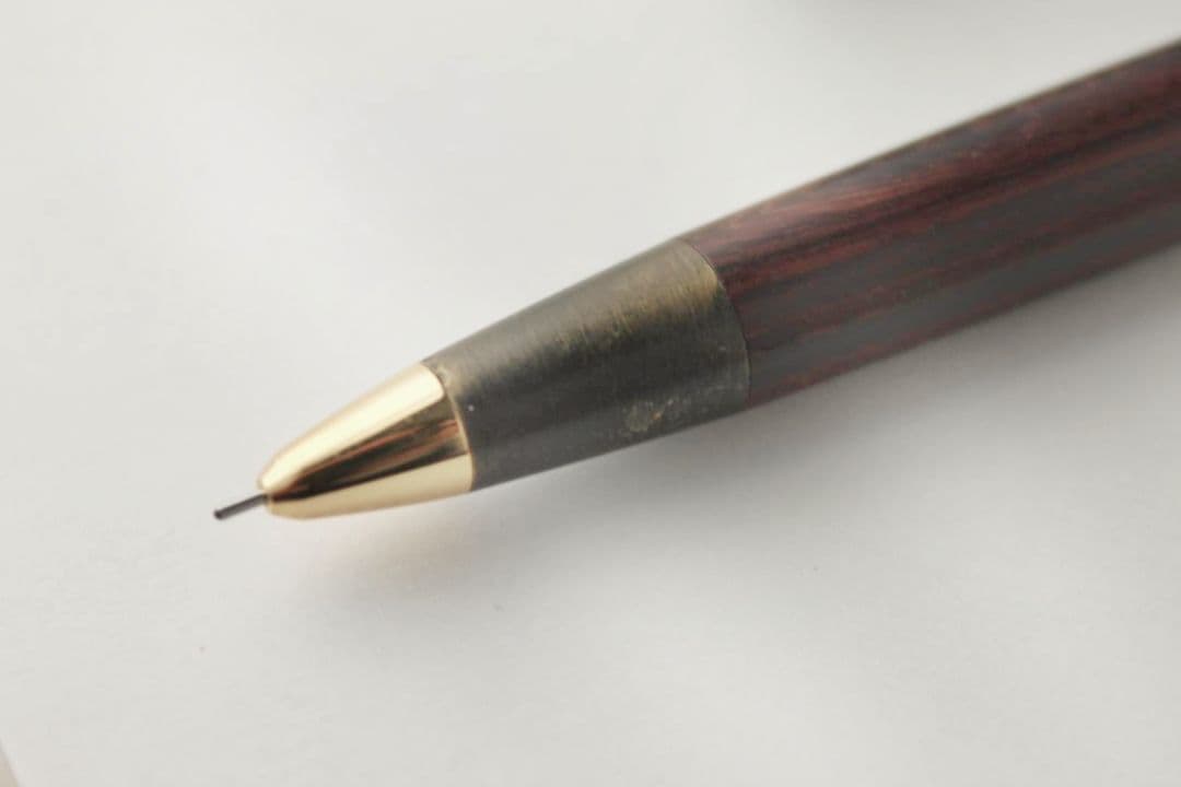 野原工芸新型紅紫檀　斑紋黒染め色MP