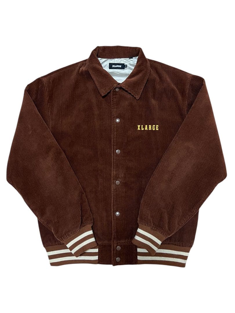 XLARGE コーデュロイジャケット ブラウン M ストリート ゆったり 美品