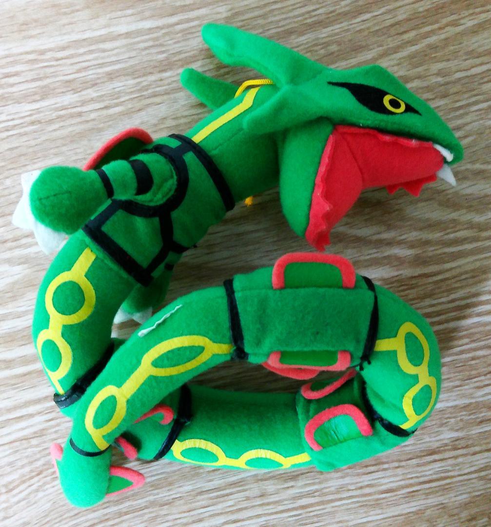 ポケットモンスター ルビー・サファイア　レックウザ　プライズ専用品　ぬいぐるみ