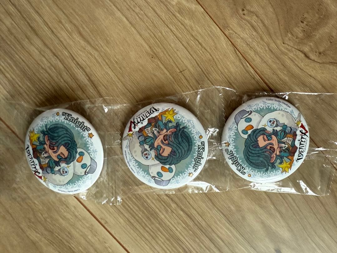 第五人格 IJL 缶バッジ 騎士 未開封 3つセット